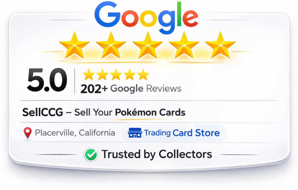 Sell your pokemon cards gmb badge