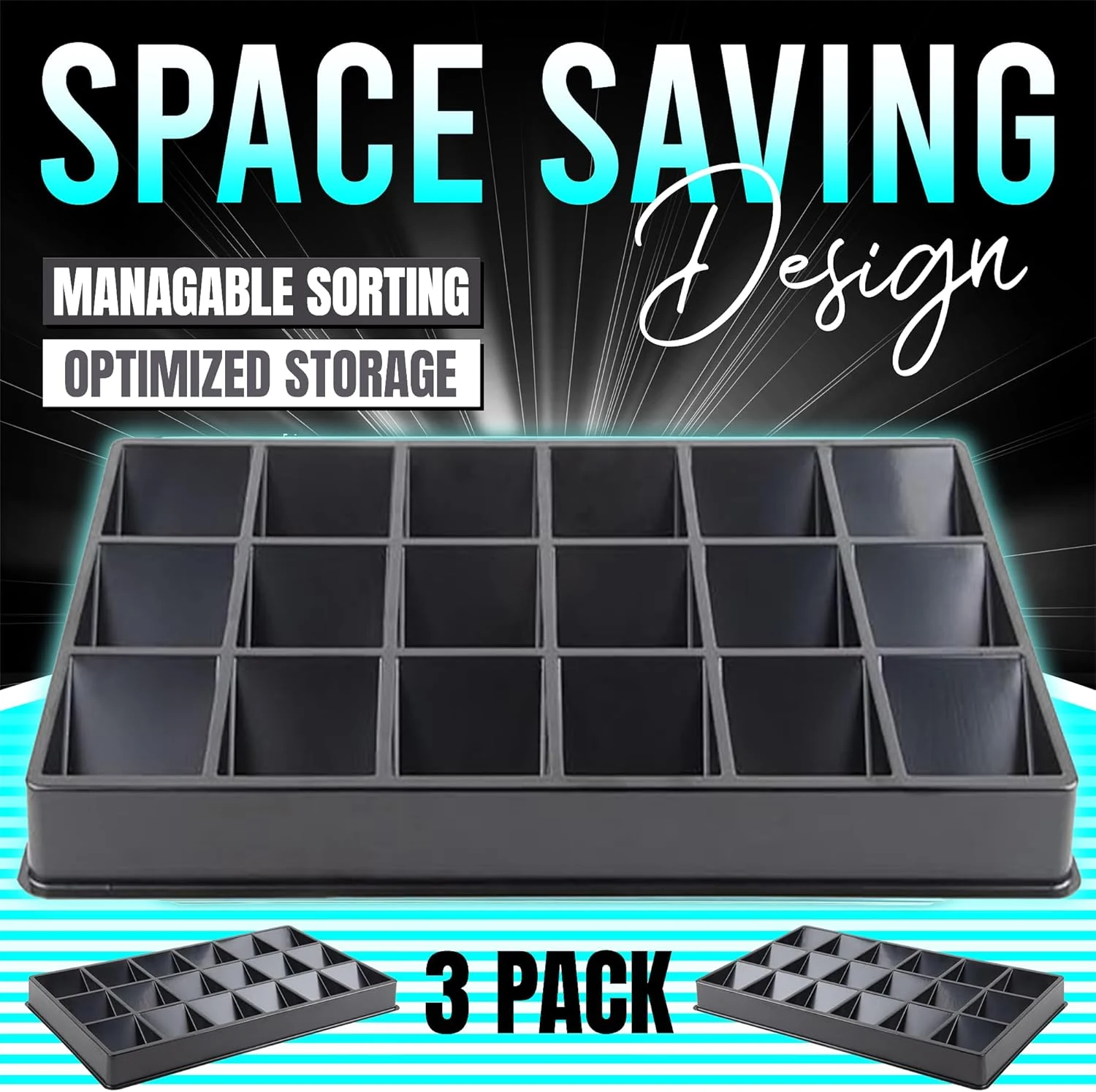 Sellccg space saving design 3 pack sorting trays 1 Sellccg-space-saving-design-3-pack-sorting-trays